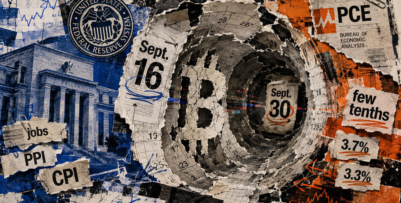 Bitcoin faces Sept. 16 Fed decision before PCE revision