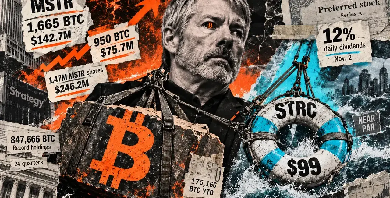 Strategy makes first back-to-back Bitcoin buys since June as accumulation picks up