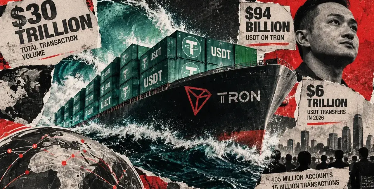 Why TRON’s $30 trillion lifetime volume could become a trap