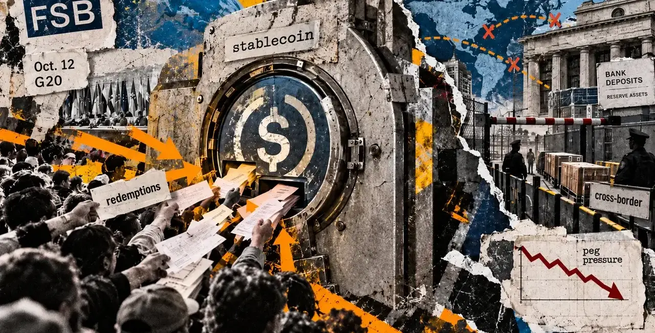 Global watchdog warns the $300 billion stablecoin market could face bank runs even with full reserves