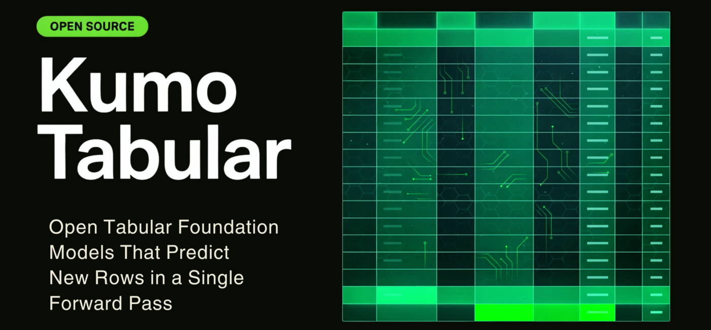 NVIDIA Releases Kumo Tabular: Open Tabular Foundation Models That Predict New Rows in a Single Forward Pass