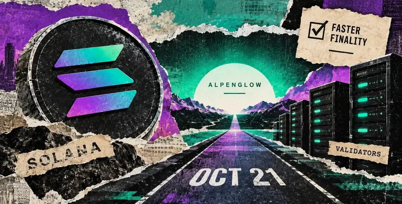 Solana sets October 21 for massive Alpenglow upgrade that could make transactions 99% faster to finalize